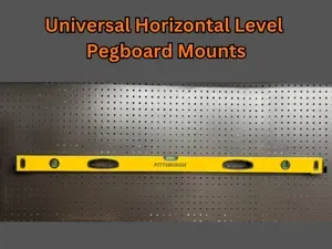 Universal Horizontal Level Pegboard Mounts