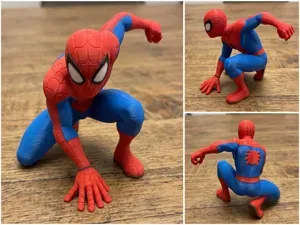 SpiderMan Landing Figure | Marvel