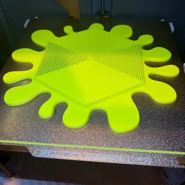 Full Plate Splat Hexagon Fidget (Print in Place) — Фото 5 из 16