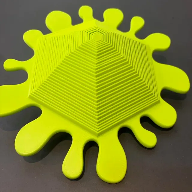 Full Plate Splat Hexagon Fidget (Print in Place) — Фото 14 из 16