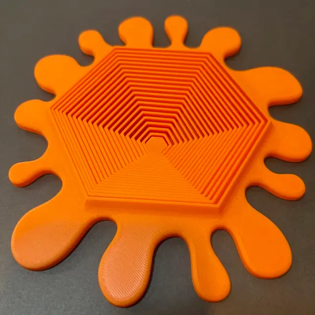 Full Plate Splat Hexagon Fidget (Print in Place) — Фото 13 из 16