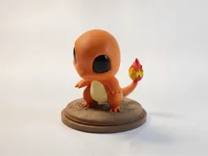 Chibi Charmander Pokemon V2 Chibi & Cute Model
