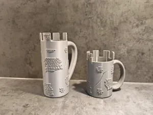 Castle Mug for Cans 330 and 500ml and 12 oz