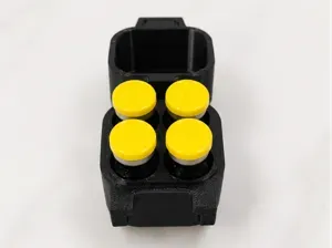 Compact 3ml Peptide case (4 vials)