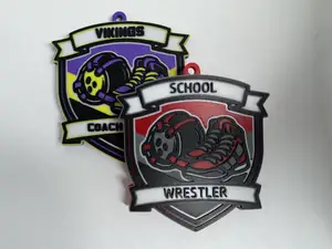 Customizable Wrestling Bag Tag / Keychain