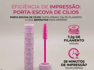 Porta Escova Cílios - Mascara Wand Holder