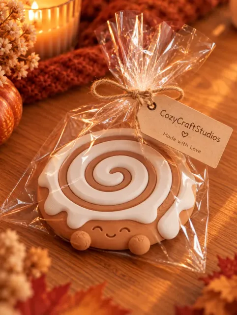 Cinnamon Roll Coaster - Autumn Christmas Decor — Фото 5 из 11