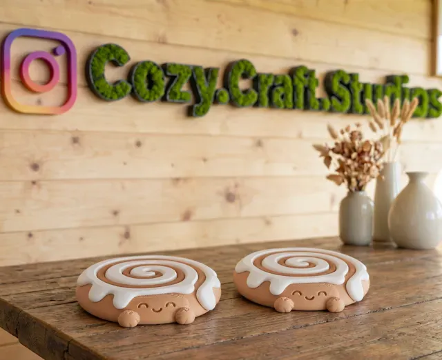 Cinnamon Roll Coaster - Autumn Christmas Decor — Фото 6 из 11