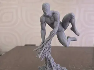 Dynamic Spider-Man Statue: Mid-Air Web Strike