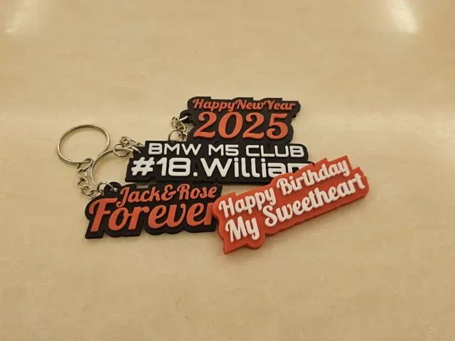 Custom KeyChain/Name Tag/Fridge Magnet/Make MySign — Фото 7 из 12