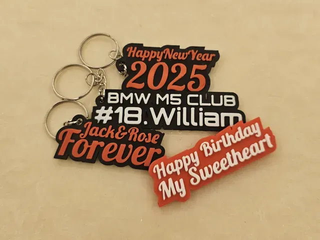 Custom KeyChain/Name Tag/Fridge Magnet/Make MySign — Фото 6 из 12