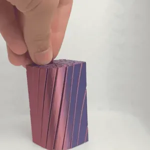 Twisty Fidget Romboid Cylinder