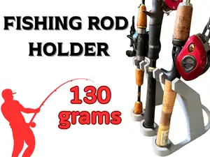 Fishing rod holder stand (Organize)