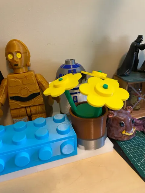 Brick Flowers Coaster Set — Image 4 of 10