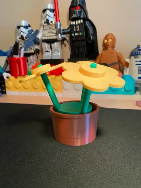 Brick Flowers Coaster Set — Image 9 of 10