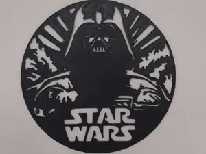 Titre : "Vader’s Command – Galactic Wall Emblem