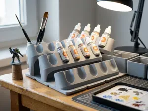 Parametric Paint Rack – Droppers & Citadel Pots