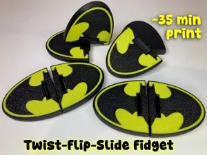 Batman Slip and Twist Fidget Toy (~35 min)