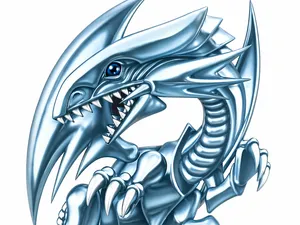 BLUE-EYES WHITE DRAGON YU GI OH