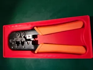 Gridfinity 2x5x4 box for RJ11/RJ45 crimping tool