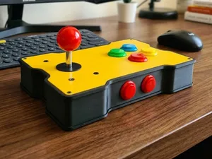 6 Button Arcade stick, Full Size Joystick Case