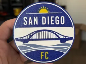 San Diego FC coaster