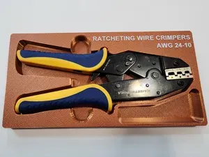 Ratcheting Wire Crimpers Gridfinity Tray
