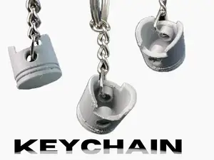 Piston Keychain