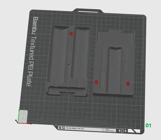 Gridfinity Pittsburgh Flat Organizer — Image 2 of 2
