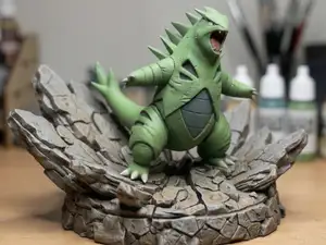 Tyranitar Ground Impact Diorama