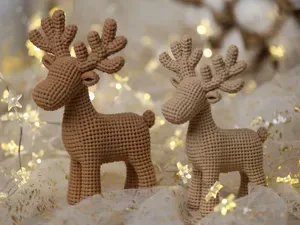 Crochet Christmas Reindeer – Cozy Holiday Decor