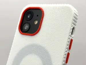 iPhone 12 Zigzag Case Customizable Button