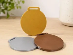 Modelo Base de Medalha Personalizável com Passador
