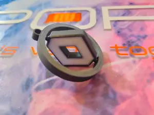 Renault keychain movable