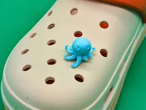 Octopus croc charm