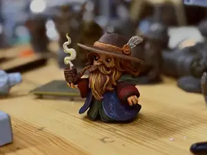 Wizard DND Miniature for D&D Adventures