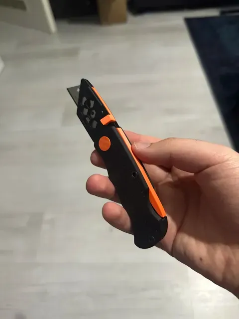 HEX FOLDING Razor Blade Box Cutter Utility Knife — Фото 5 из 7