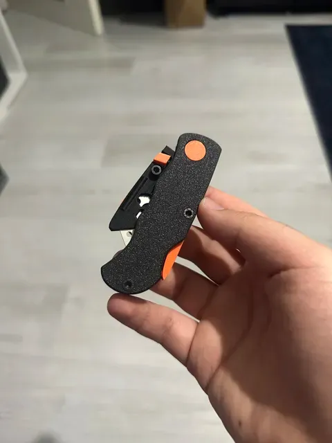 HEX FOLDING Razor Blade Box Cutter Utility Knife — Фото 3 из 7