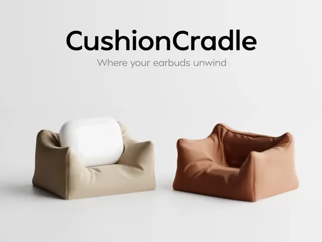 CushionCradle - Where your earbuds unwind.