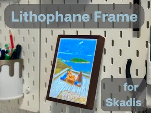 IKEA SKADIS Lithophane Frame