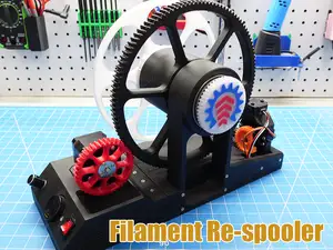 3D printing filament re-vinder