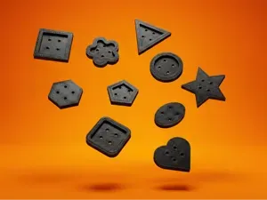 Customizable button generator (infinite shapes)