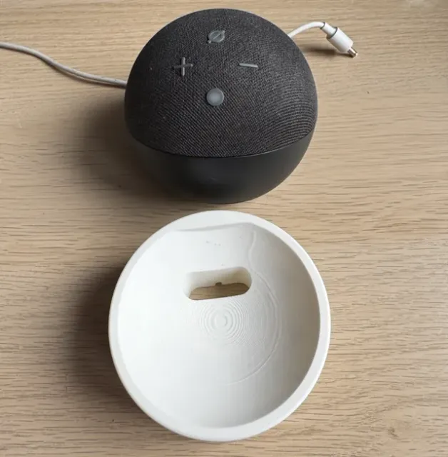 Alexa Echo Dot 5 vertical stand - easy high access — Фото 5 из 8