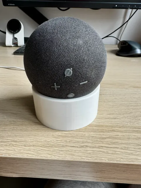 Alexa Echo Dot 5 vertical stand - easy high access — Фото 2 из 8