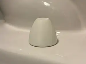 Screw-On Toilet Bolt Caps (1/4-20 threaded)