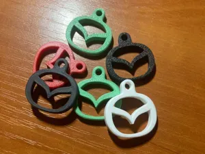 Stylish Mazda Logo Keychain