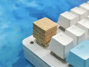 「Minecraft 木板」键帽