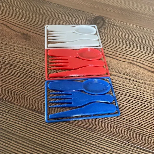 Camping Travel/Cutlery Set Credit Card Kit upgrade — Фото 2 из 2