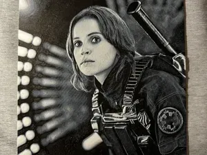 Jyn Erso Hueforge
