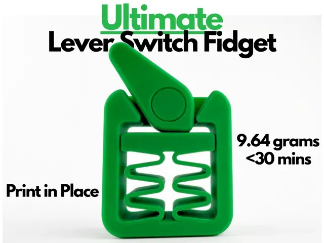 Ultimate Lever Switch Fidget (Print in place)